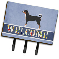 "Caroline's Treasures Appenzeller Sennenhund Welcome Wall Hook, Triple"