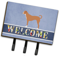 "Caroline's Treasures Australian Pinscher Welcome Wall Hook, Triple, Multicolor"