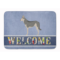 "Caroline's Treasures Saarloos Wolfdog Welcome Floor Mat, 19"" x 27"", Multicolor"