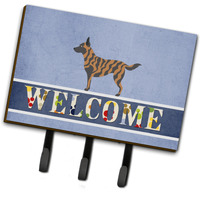 "Caroline's Treasures Dutch Shepherd Welcome Wall Hook, Triple"
