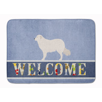 "Caroline's Treasures Kuvasz Welcome Floor Mat, 19"" x 27"", Multicolor"