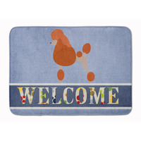 "Caroline's Treasures Royal Poodle Welcome Floor Mat, 19"" x 27"", Multicolor"