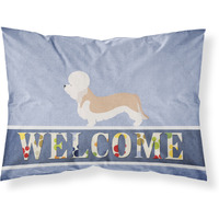 "Caroline's Treasures Dandie Dinmont Terrier Welcome Pillowcase, Standard,"
