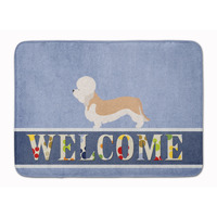 "Caroline's Treasures Dandie Dinmont Terrier Welcome Floor Mat, 19"" x 27"", Multicolor"