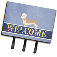 "Caroline's Treasures Dandie Dinmont Terrier Welcome Wall Hook, Triple"
