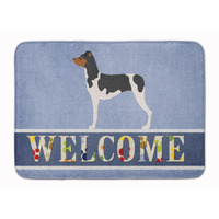 "Caroline's Treasures Brazilian Terrier Welcome Floor Mat, 19"" x 27"", Multicolor"
