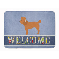 "Caroline's Treasures Toy Poodle Welcome Floor Mat, 19"" x 27"", Multicolor"