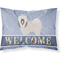 "Caroline's Treasures Lhasa Apso Welcome Pillowcase, Standard,"