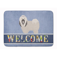 "Caroline's Treasures Lhasa Apso Welcome Floor Mat, 19"" x 27"", Multicolor"