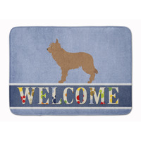 "Caroline's Treasures Berger Picard Welcome Floor Mat, 19"" x 27"", Multicolor"