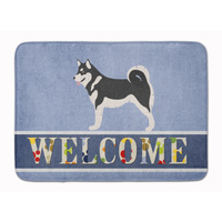"Caroline's Treasures Alaskan Malamute Welcome Floor Mat, 19"" x 27"", Multicolor"