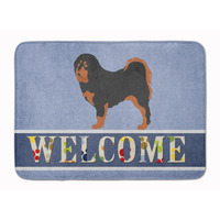 "Caroline's Treasures Tibetan Mastiff Welcome Floor Mat, 19"" x 27"", Multicolor"