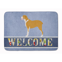 "Caroline's Treasures Belgium Mastiff Welcome Floor Mat, 19"" x 27"", Multicolor"