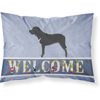 "Caroline's Treasures Broholmer Danish Mastiff Pillowcase, Standard, Welcome"