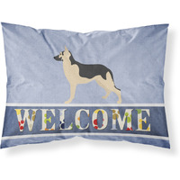 "Caroline's Treasures Welcome German Shepherd Pillowcase, Standard"