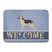 "Caroline's Treasures German Shepherd Welcome Floor Mat, 19"" x 27"", Multicolor"