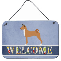 "Caroline's Treasures Telomian Welcome Metal Print, 8"" x 12"""