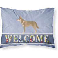 "Caroline's Treasures Czechoslovakian Wolfdog Pillowcase, Standard, Welcome"