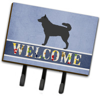 "Caroline's Treasures Mudi Welcome Wall Hook, Triple, Multicolor"