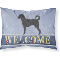 "Caroline's Treasures Labradoodle Welcome Pillowcase, Standard,"
