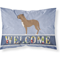 "Caroline's Treasures Perro de Presa Canario Pillowcase, Standard, Welcome"