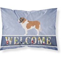 "Caroline's Treasures Moscow Watchdog Pillowcase, Standard, Welcome"