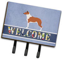 "Caroline's Treasures Smooth Collie Welcome Wall Hook, Triple"