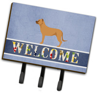 "Caroline's Treasures Alano Espanol Spanish Bulldog Wall Hook, Triple, Welcome"