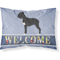 "Caroline's Treasures Cane Corso Welcome Pillowcase, Standard,"