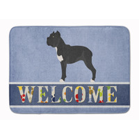 "Caroline's Treasures Cane Corso Welcome Floor Mat, 19"" x 27"", Multicolor"