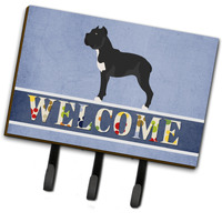 "Caroline's Treasures Cane Corso Welcome Wall Hook, Triple, Multicolor"