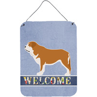 "Caroline's Treasures Mastin Espanol Spanish Mastiff Metal Print, 16"" x 12"", Multicolor"