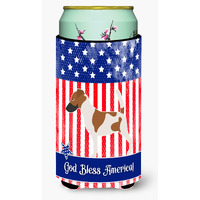 "Caroline's Treasures Smooth Fox Terrier American Decorative Can Hugger, Tall Boy, Multicolor"