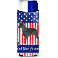 "Caroline's Treasures Australian Cattle Dog American Decorative Can Hugger, Slim, Multicolor"