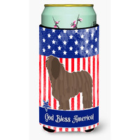 "Caroline's Treasures Bergamasco Shepherd American Decorative Can Hugger, Tall Boy, Multicolor"
