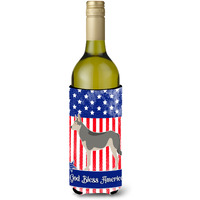 "Caroline's Treasures Saarloos Wolfdog American Decorative Bottle Hugger, 750 ml, Multicolor"
