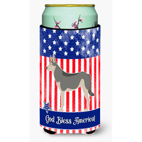 "Caroline's Treasures Saarloos Wolfdog American Decorative Can Hugger, Tall Boy, Multicolor"