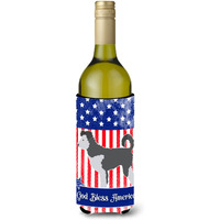 "Caroline's Treasures Pumi American Decorative Bottle Hugger, 750 ml, Multicolor"