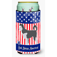 "Caroline's Treasures Pumi American Decorative Can Hugger, Tall Boy, Multicolor"