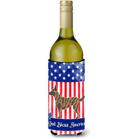 "Caroline's Treasures Dutch Shepherd American Decorative Bottle Hugger, 750 ml, Multicolor"