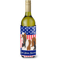"Caroline's Treasures Biewer Terrier American Decorative Bottle Hugger, 750 ml, Multicolor"