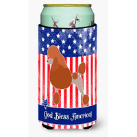 "Caroline's Treasures Royal Poodle American Decorative Can Hugger, Tall Boy, Multicolor"