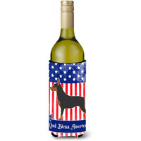 "Caroline's Treasures Miniature Pinscher American Decorative Bottle Hugger, 750 ml, Multicolor"