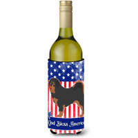 "Caroline's Treasures Tibetan Mastiff American Decorative Bottle Hugger, 750 ml, Multicolor"
