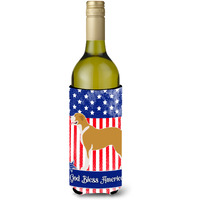 "Caroline's Treasures Belgium Mastiff American Decorative Bottle Hugger, 750 ml, Multicolor"