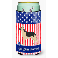"Caroline's Treasures German Shepherd American Decorative Can Hugger, Tall Boy, Multicolor"