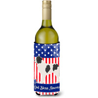"Caroline's Treasures Landseer American Decorative Bottle Hugger, 750 ml, Multicolor"