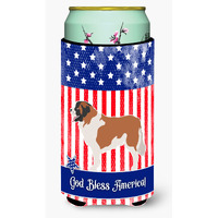 "Caroline's Treasures Moscow Watchdog American Decorative Can Hugger, Tall Boy, Multicolor"