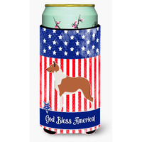 "Caroline's Treasures Smooth Collie American Decorative Can Hugger, Tall Boy, Multicolor"