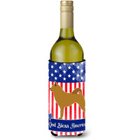 "Caroline's Treasures Finnish Spitz American Decorative Bottle Hugger, 750 ml, Multicolor"
